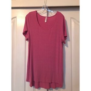 Lularoe 2x Classic - Solid Pink
